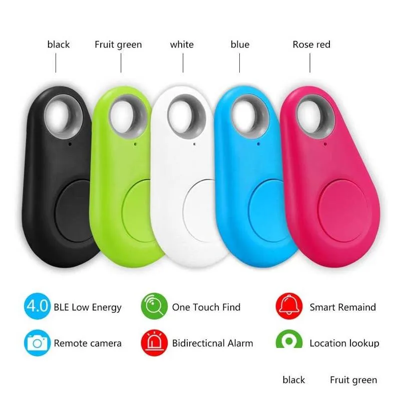 smart bluetooth 4.0 tracker gps locator itag alarm wallet finder key keychain itag pet dog tracker anti lost child car phone remind in retail box or opp