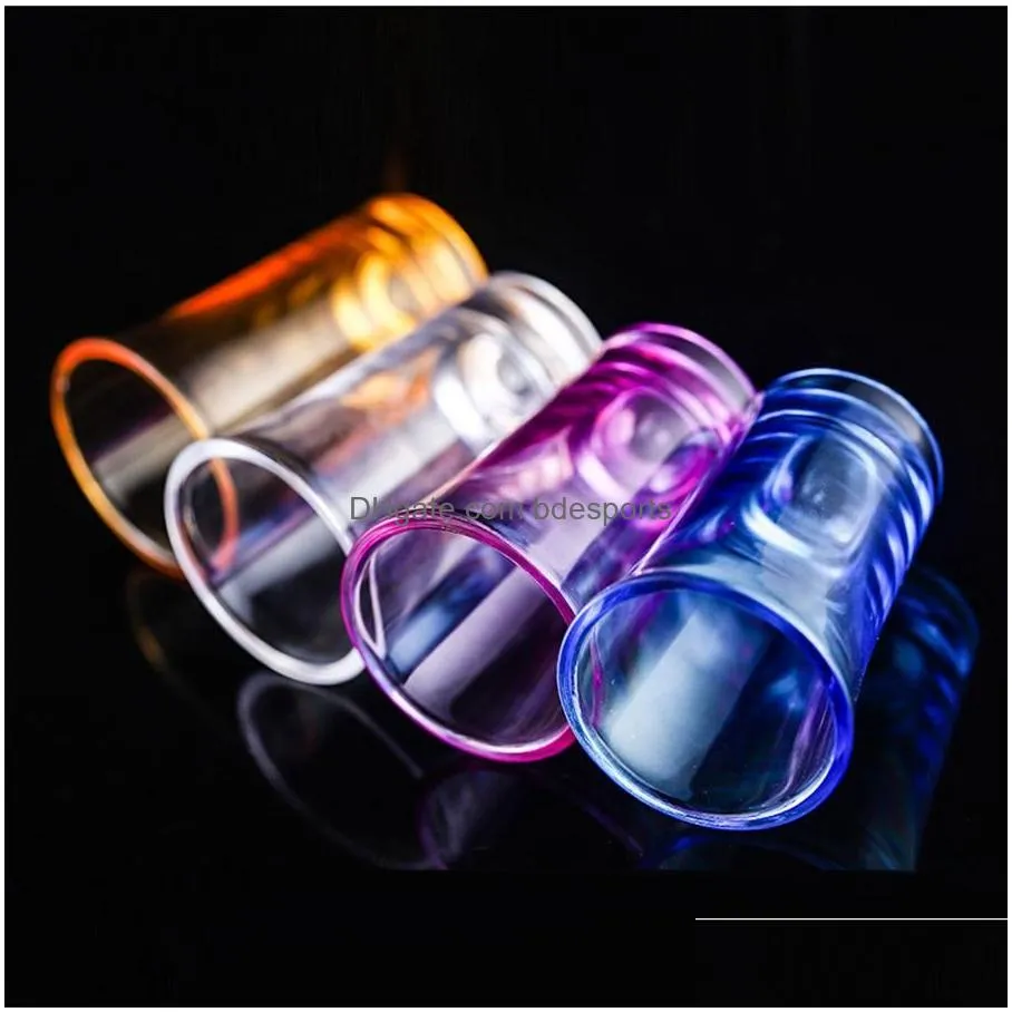35ml acrylic party ktv wedding game cup whiskey wine vodka bar club beer wine glass gift shot glass cup t3i51678