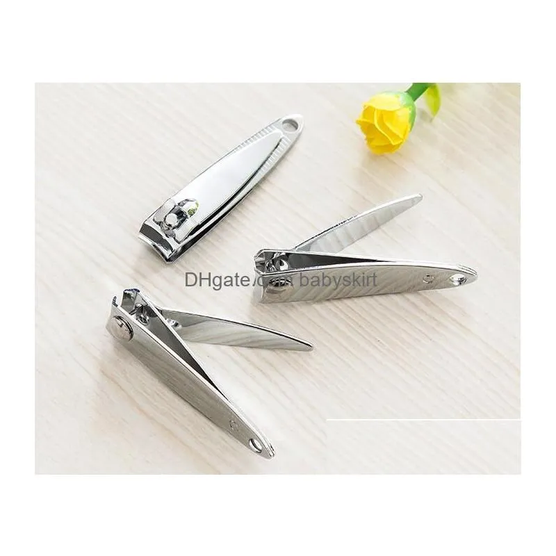 factory price 5000pcs/lot stainless steel nail clipper cutter trimmer manicure pedicure care scissors nail tools