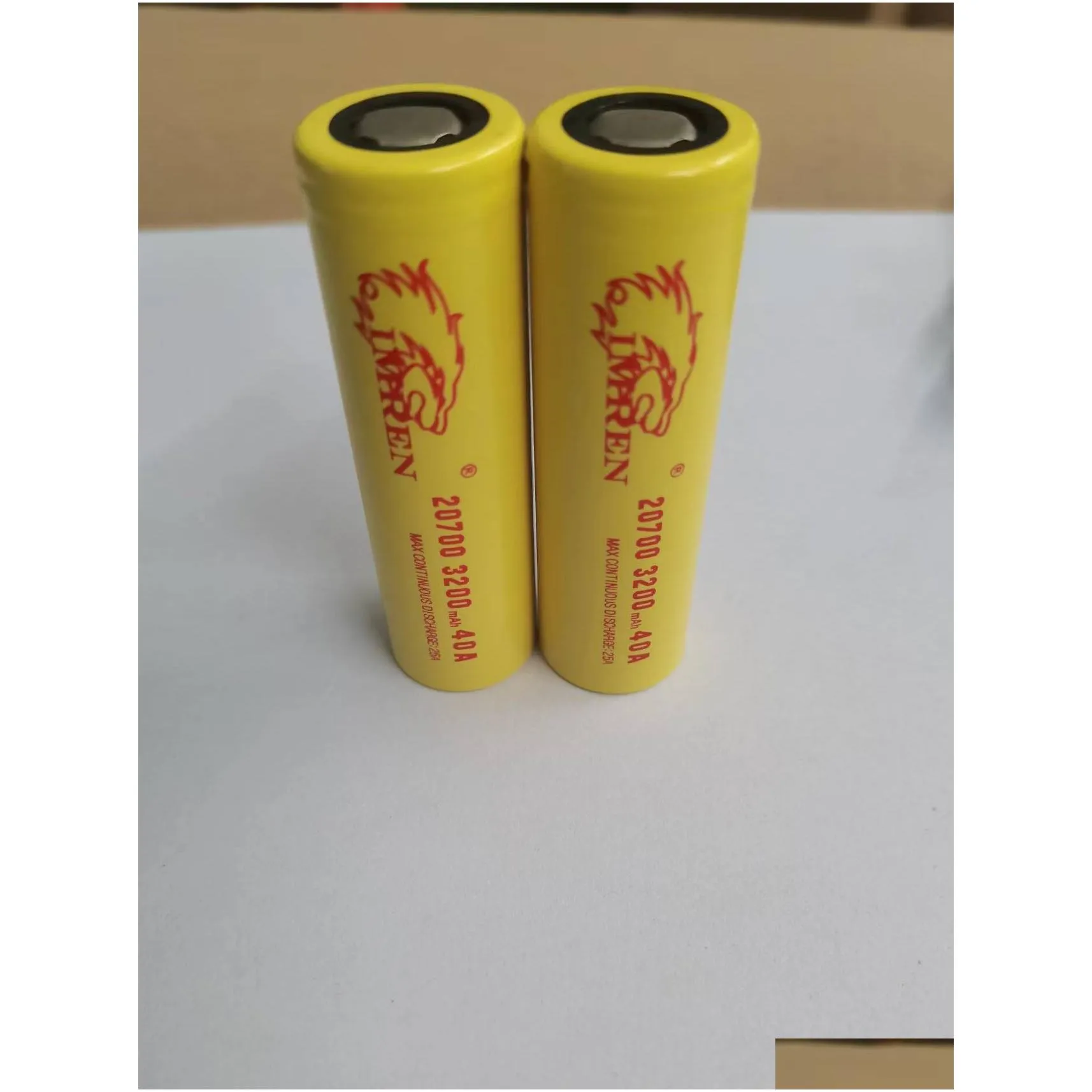top quality imr 20700 21700 battery gold 3200mah green 4800mah 3.7v 30a 40a high drain rechargeable lithium vape mod dry batteries