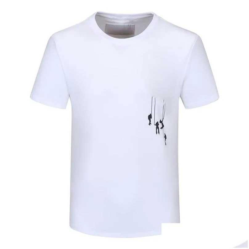 fashion mens designers t shirts summer t shirt crane printing high quality t shirt hip hop men women short sleeve tees size lol m-3xl