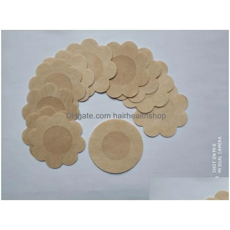 1000pcs5pairs/pack womens y disposable cubrepezon nipple cover breast nipple pad petals shipping