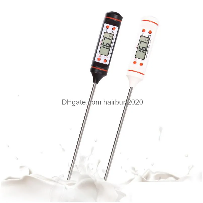 Digital Digital Household Thermometer Kit With 15cm Long Probe For  Measuring Liquids, Soy Beans, Paraffin, And Candle From Hairbun2020, $13.91