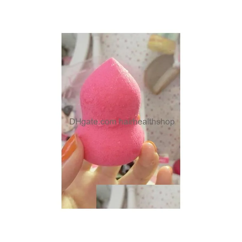 wholesale 1000pcs makeup sponges pro beauty sponge foundation blending sponge applicators powder puff 10 colors 32x46mm