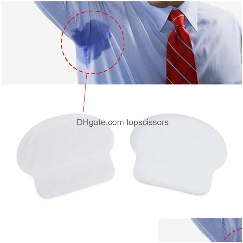 120pcs underarm sweat guard deodorants absorbing pad armpit sheet liner dress clothing shield hot sell