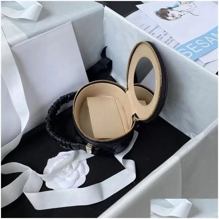 c gold-ball bags fashion bags chain leather shoulder crossbody bag classic soft and comfortable purse lady luxury designer circular-bags