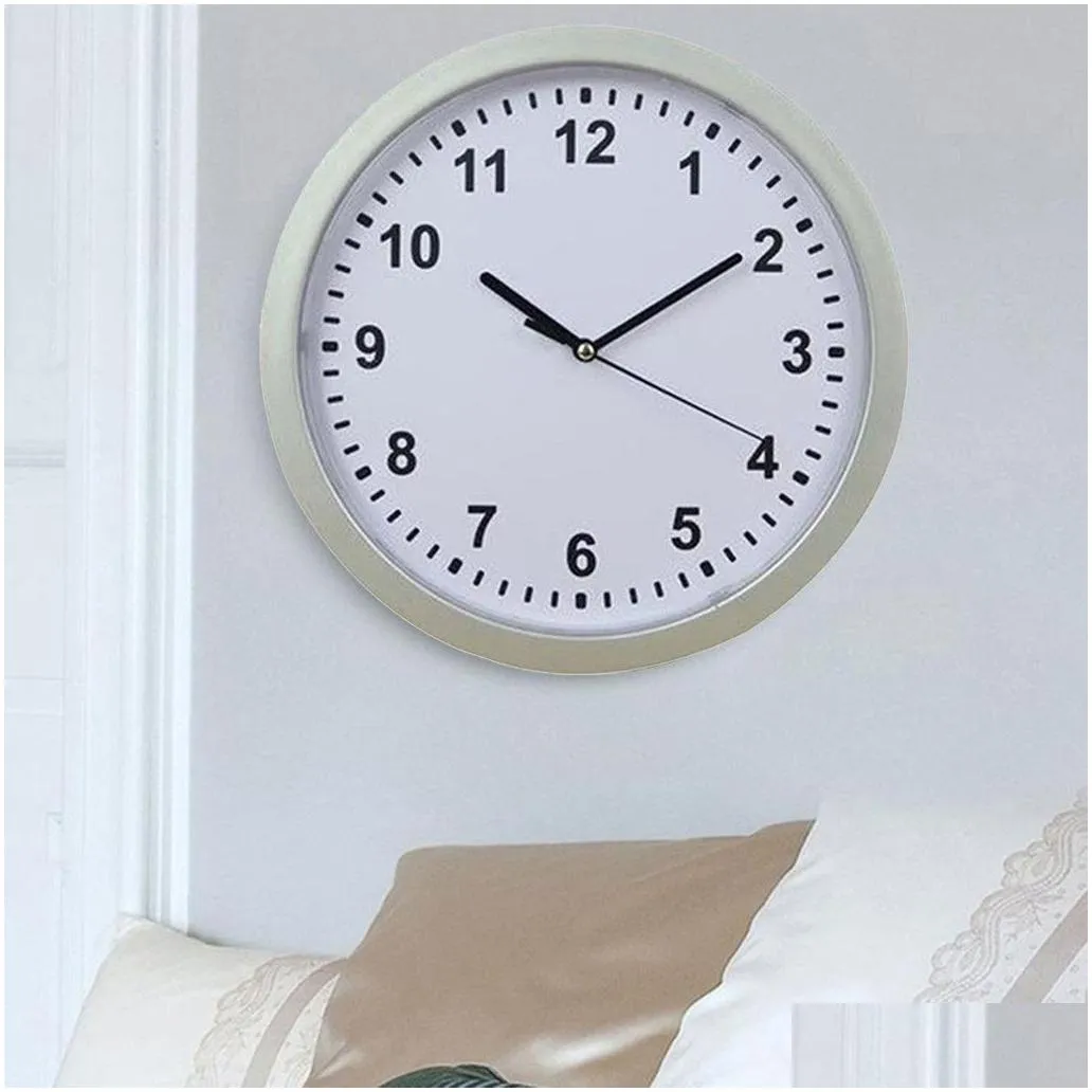 storage box wall clock hidden clock secret safes hidden clock for stash money cash jewelry organizer unisex high quality 19jul1 z1123