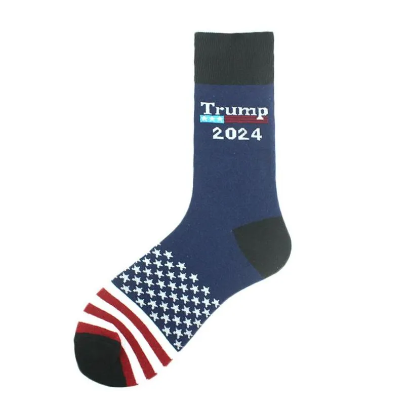 trump 2024 socks make america again favor lets go brandon stockings for adults women men universal cotton sports