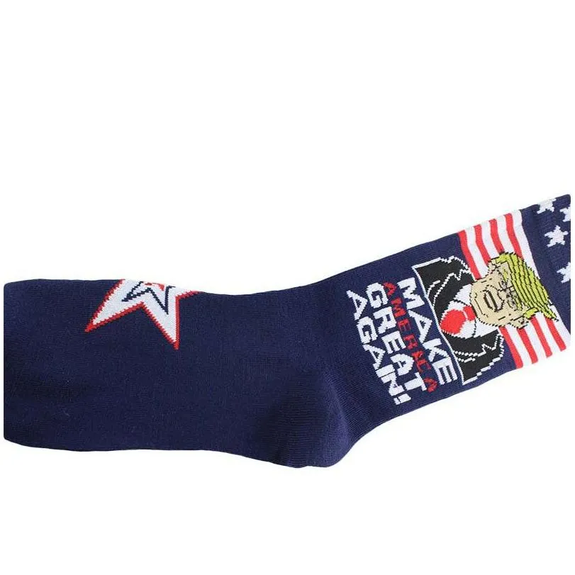 trump 2024 socks make america again favor lets go brandon stockings for adults women men universal cotton sports