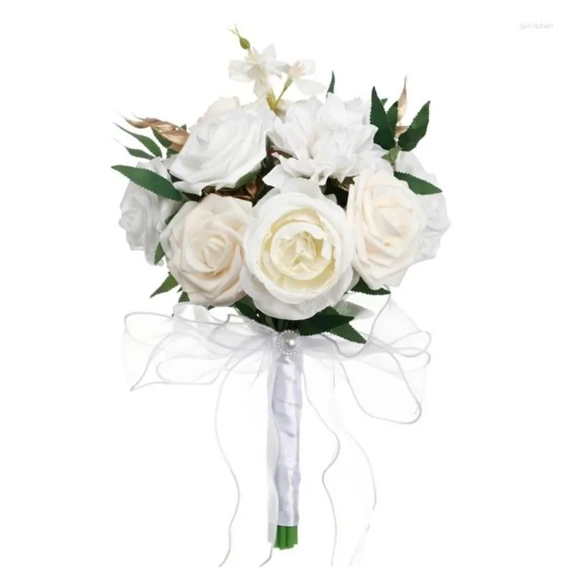 decorative flowers wedding bridal bouquet bridesmaid for engagement party