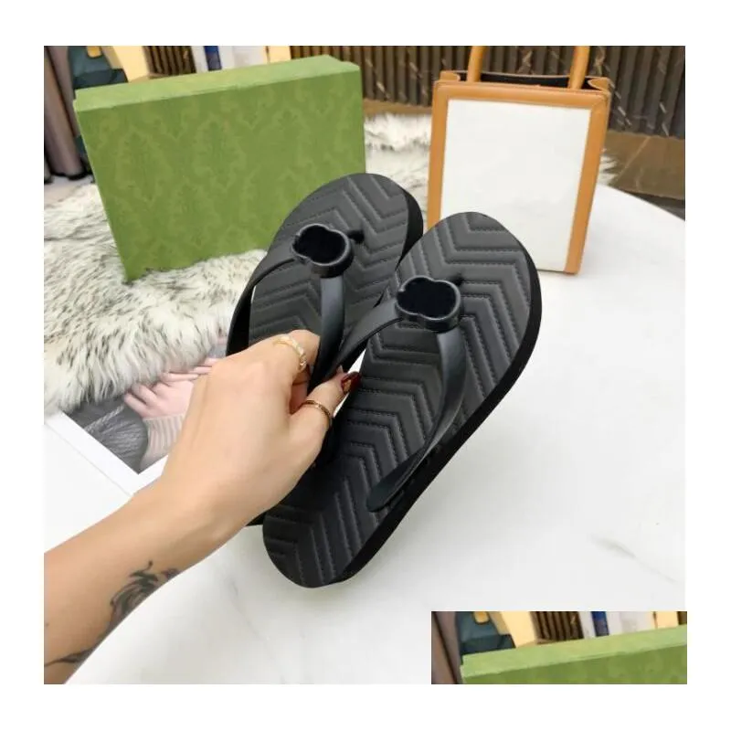 2022 ladies beach slides fashion v-shaped flip flop sandals size 35-42