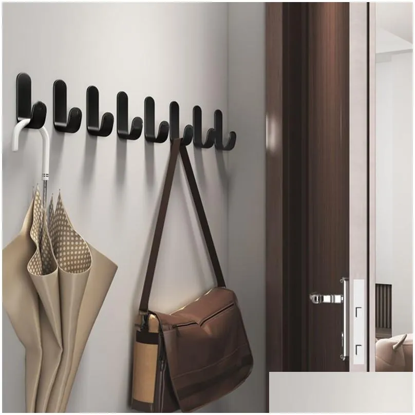 multipurpose wall hanging tissue hook cloth hanging behind the door clothes hanger bathrobe bracket kitchen shelf hardware