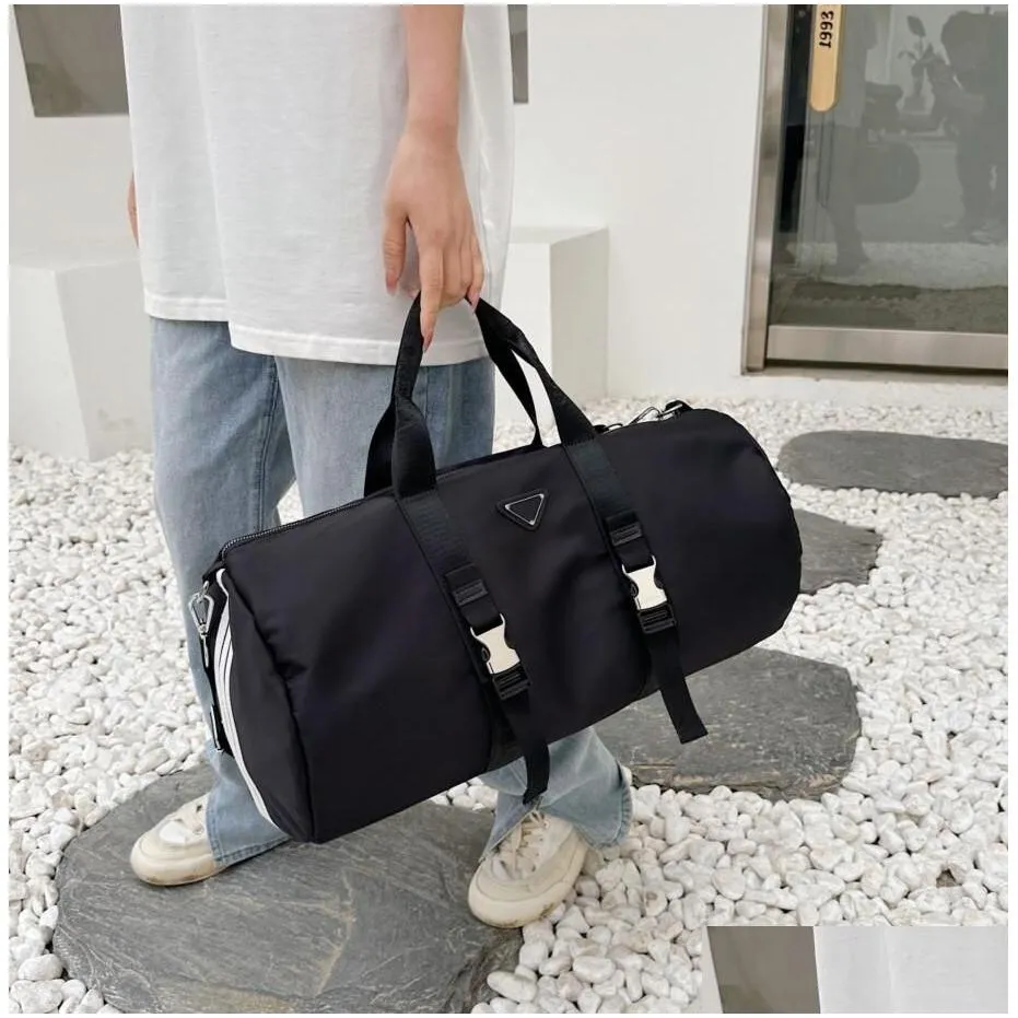  fashion high quality travel bags nylon handbags large capacity holdall carry on luggages duffel bags luxury men luggage gentleman