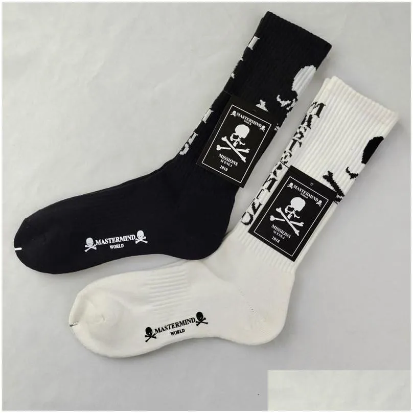 mens socks sold by 4pairs/lot--japan mmj cotton mastermind black and white mens womens towel bottom sports wz22mens mensmens