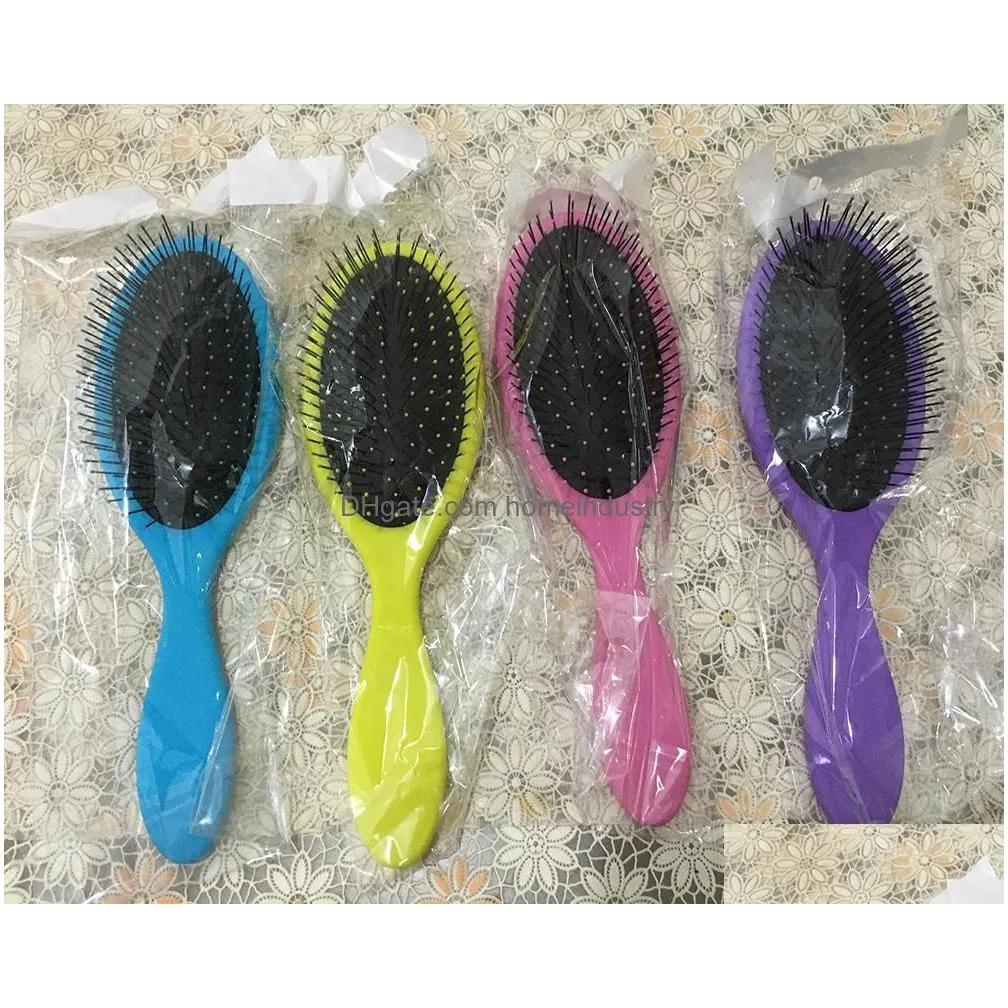 wet dry hair brush massage comb with airbags comb showers combs hot2023