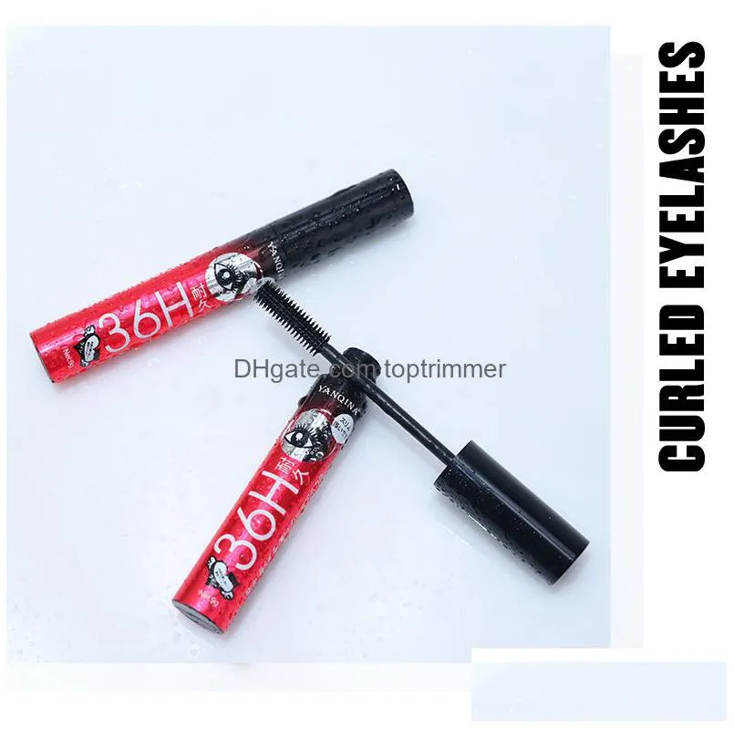 yanqina lash sensational sky high washable mascara makeup 36h lengthening thick curl mascara better than full size