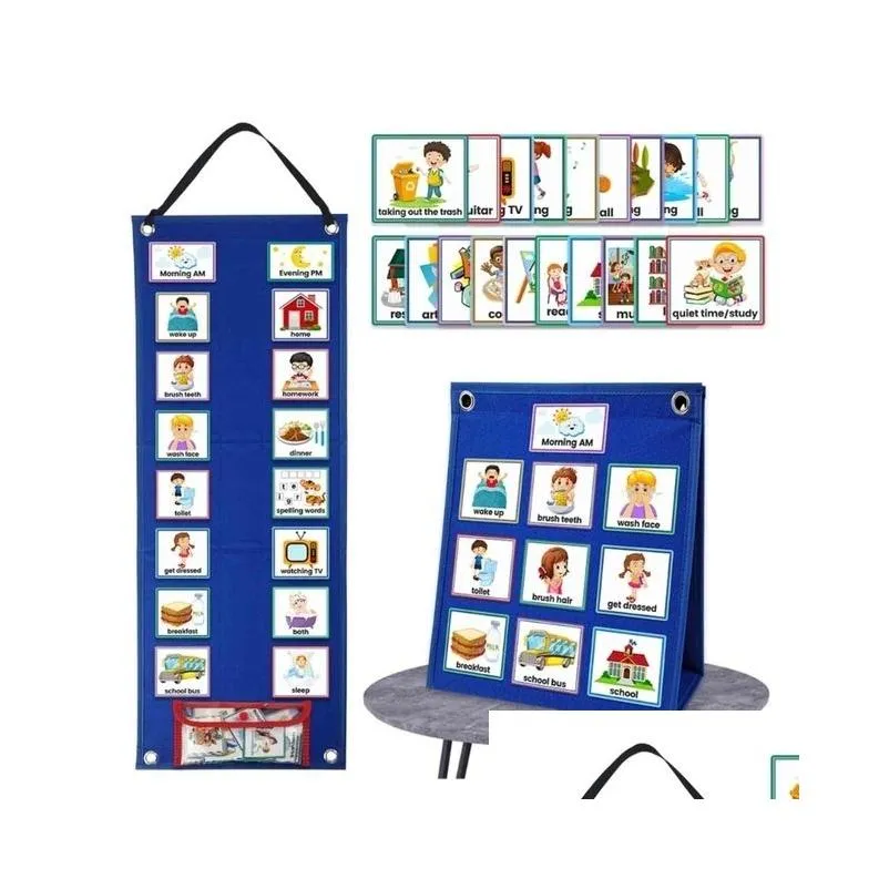 other toys daily visual schedule for kids chore chart week schedule for children toddlers boys girls routine cards for classroom