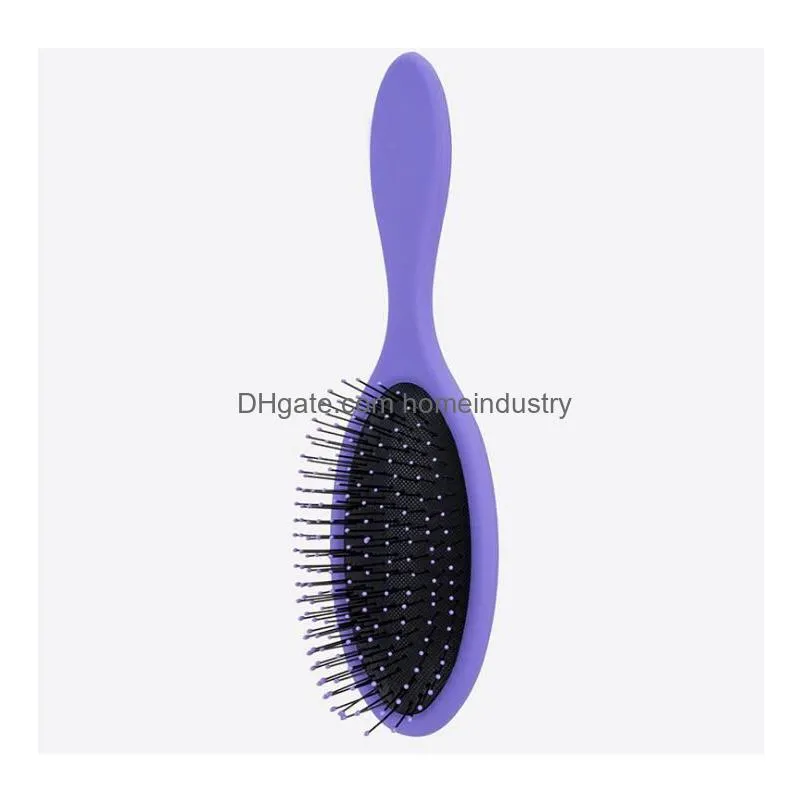 wet dry hair brush hair detangler brush massage comb with airbags combs for wet hair shower brush 2018