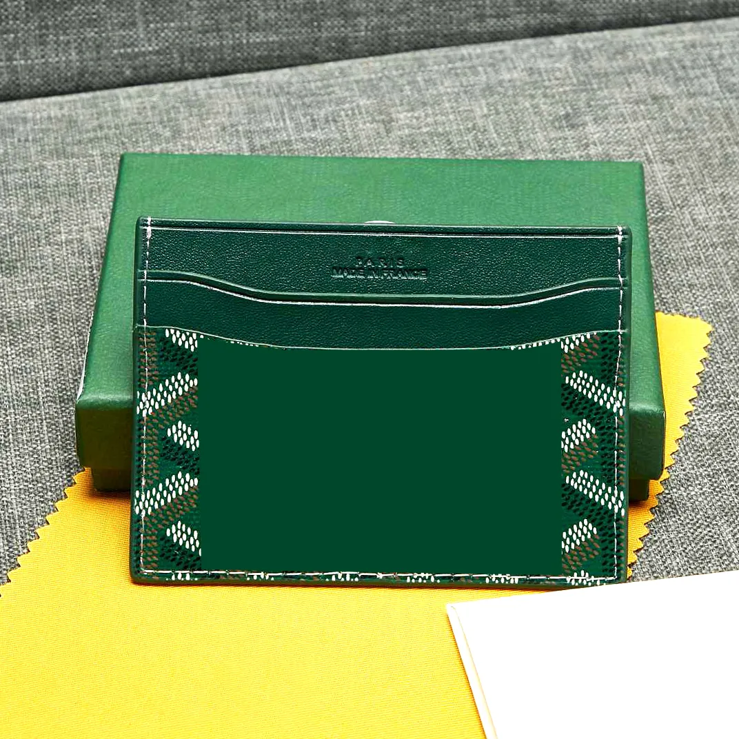 Top Leather wallets Designer Card Holder purse Men women Card package coin purse  wallets card holder Fashions Holders Coin With box wholesale