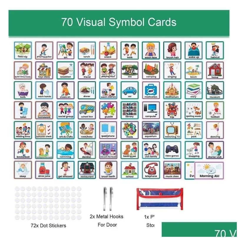 other toys daily visual schedule for kids chore chart week schedule for children toddlers boys girls routine cards for classroom