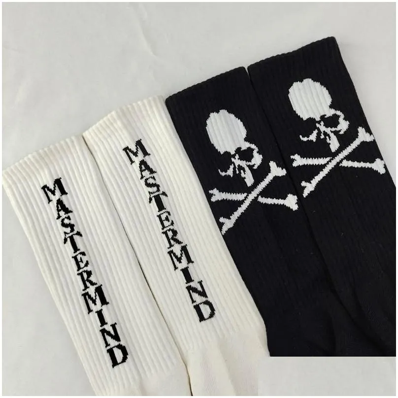 mens socks sold by 4pairs/lot--japan mmj cotton mastermind black and white mens womens towel bottom sports wz22mens mensmens