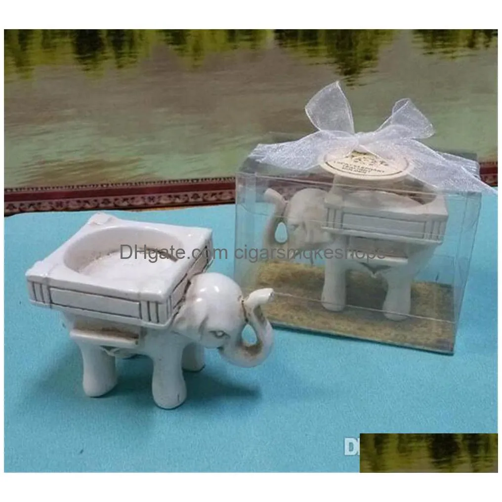 festive lucky elephant candles holder tea light candle holder wedding birthday gifts with tealight kd1