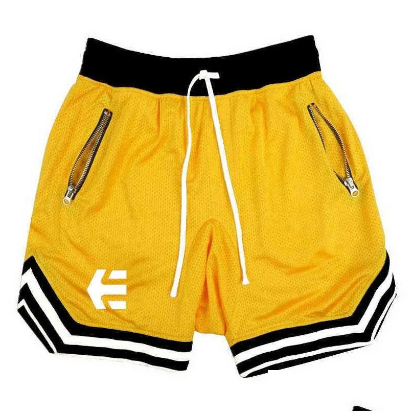 etnies printed 2021 mens summer high quality fashion printing sport shorts comfortable breathable fitness casual shorts g1202