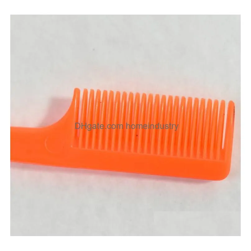 beauty double sided edge control hair comb hair styling tool hair brush toothbrush style eyebrow brush wholesale