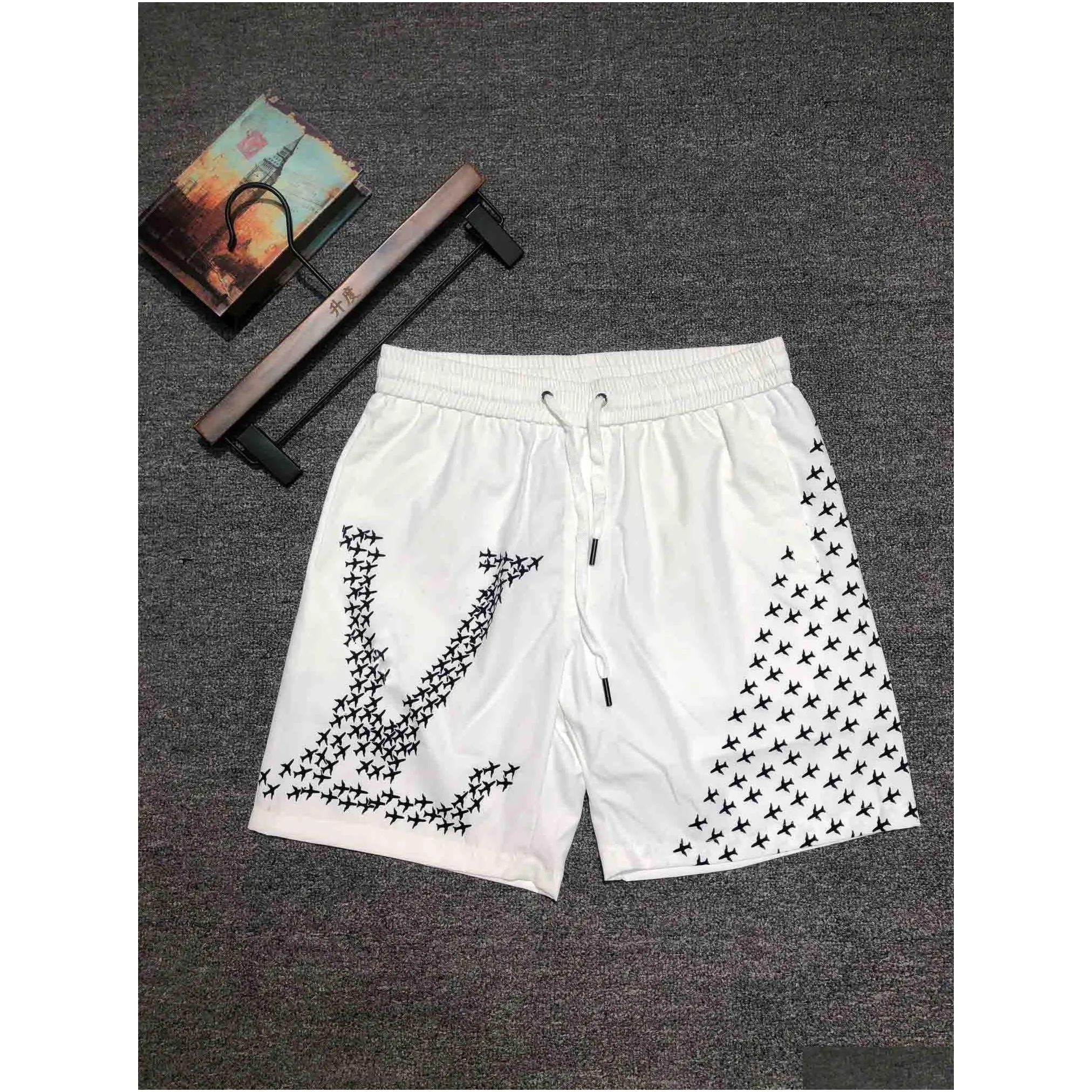 ab2022 waterproof fabric runway mens t-shirts trousers summer beach pants mens board shorts men surf shorts swim trunks sportshorts