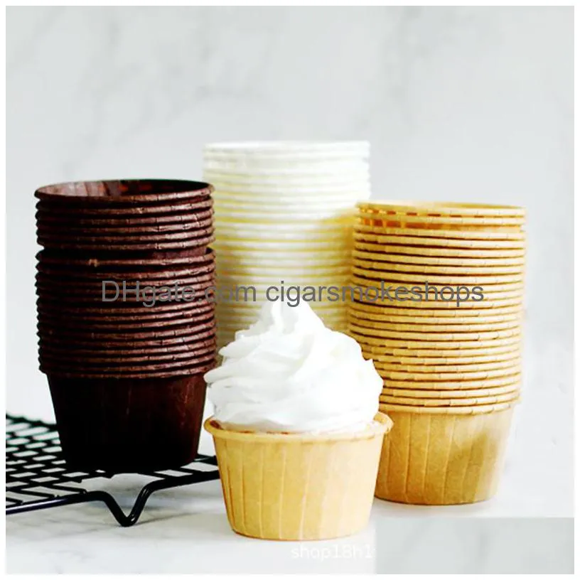 parchment cupcake liners standard size muffin baking cups greaseproof wrappers for bakery birthday party kdjk2203