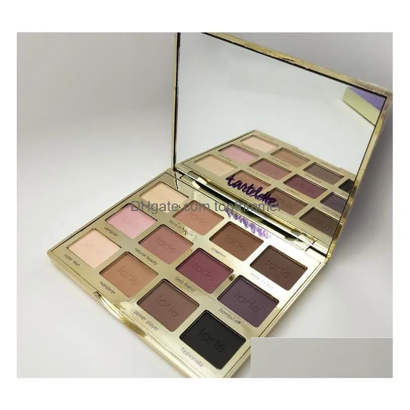 brand tatre pressed pigment 12 colors kyshaow palette in bloom and toasted eyeshadow palette tartelettetoasted 3 styles fast