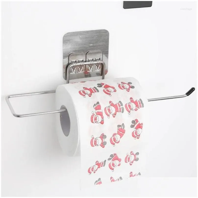 hooks kitchen bathroom toilet pape storage rack roll paper towel holder stand for