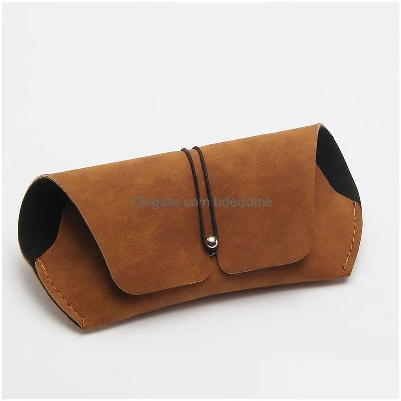 soft letter sunglasses cases bags storage wholesale for women men eyeglasses bag