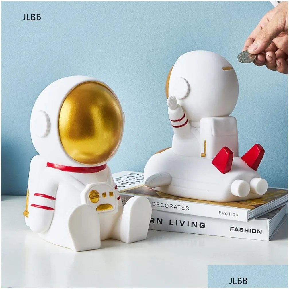 astronaut large children toy gift home decor money box savings box for coins piggy bank for notes piggy bank children coin boxes z0123