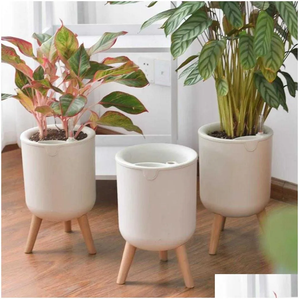 planters pots succulent planter unique exquisite all match plant pot portable flowerpot modern style automatic flower planter for gifts