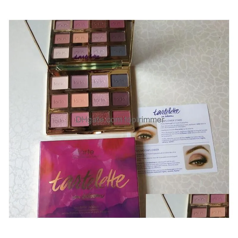 brand tatre pressed pigment 12 colors kyshaow palette in bloom and toasted eyeshadow palette tartelettetoasted 3 styles fast