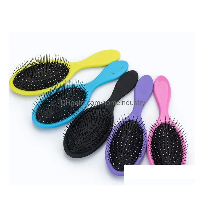 wet dry hair brush hair detangler brush massage comb with airbags combs for wet hair shower brush 2018