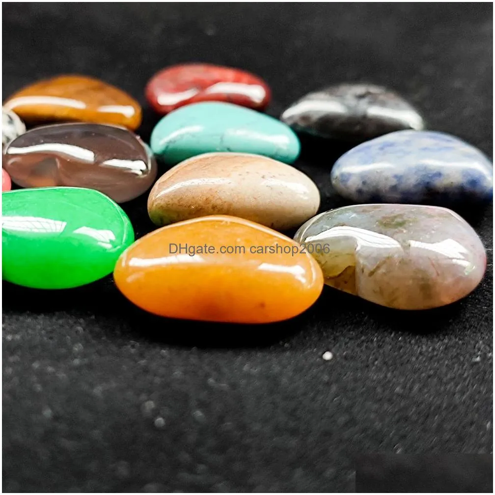 natural stone 25mm non-porous pink rose quartz tigers eye heart chakra healing stone guides meditation ornaments jewelry accessory