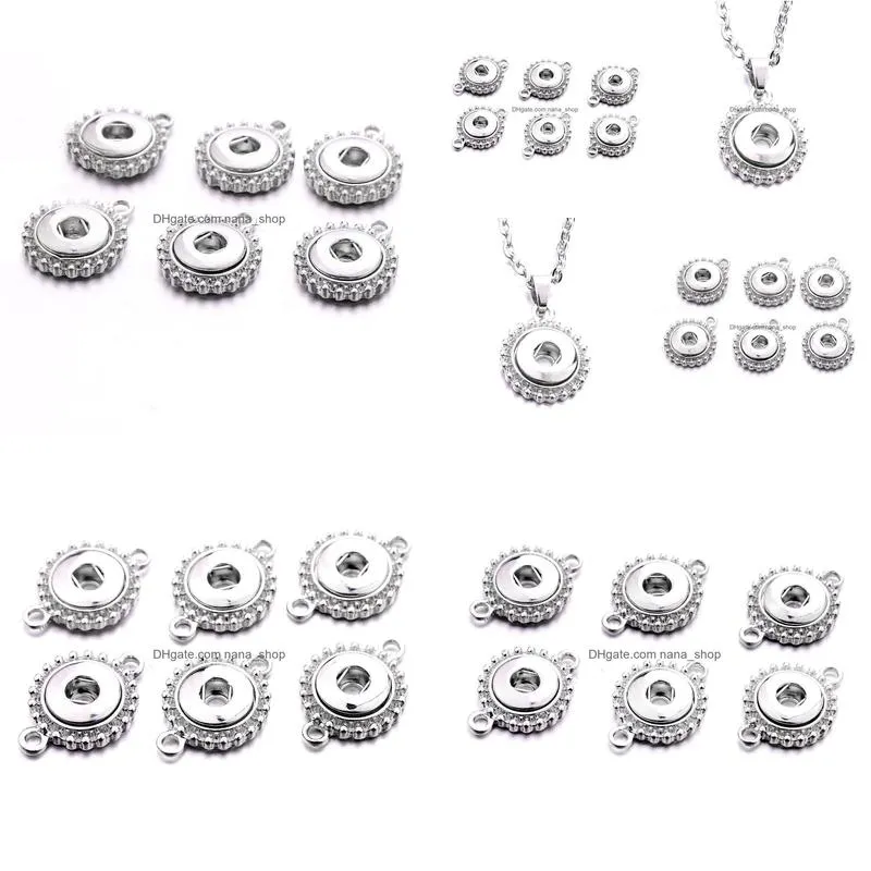 silver plated 12mm snap button necklace necklace for women ginger snaps buttons jewelry