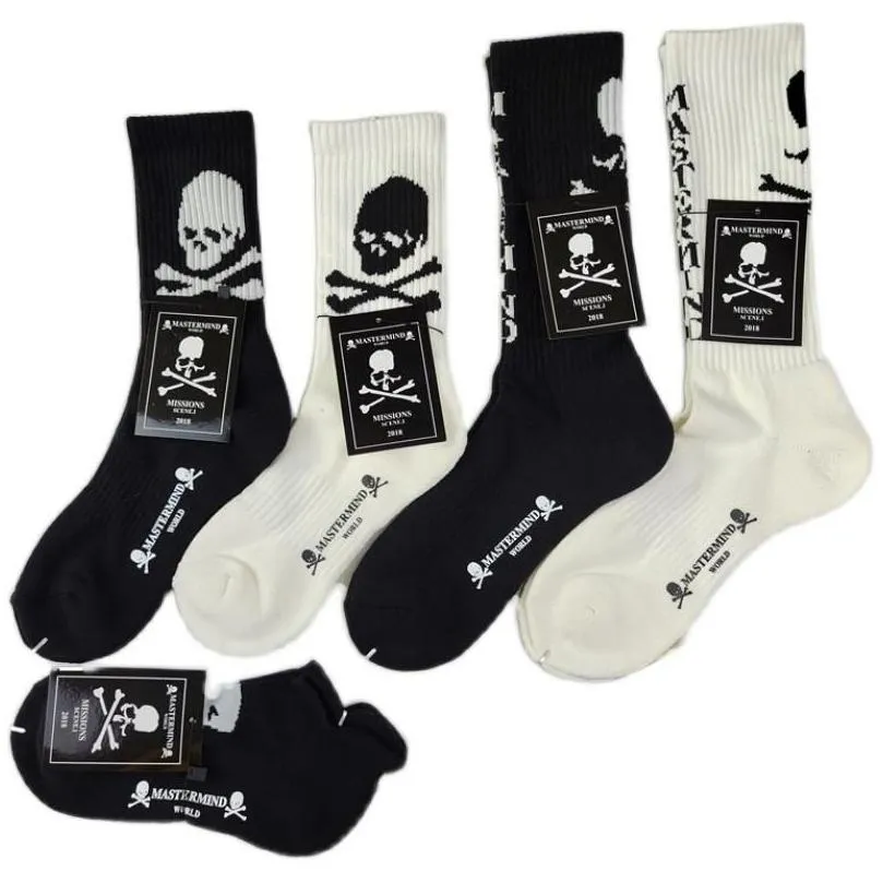 mens socks sold by 4pairs/lot--japan mmj cotton mastermind black and white mens womens towel bottom sports wz22mens mensmens