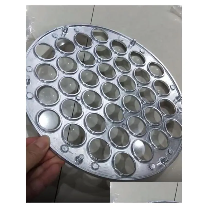 kitchenbliss pelmeni maker 37-hole metal mold cutter for perfect ravioli dumplings more.
