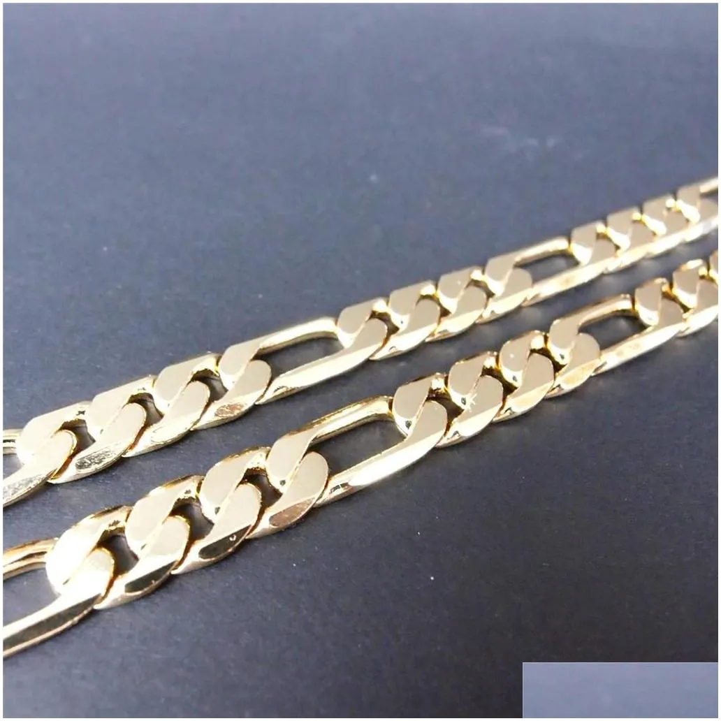 new heavy 94g 12mm 24k yellow solid gold filled mens necklace curb chain jewelry