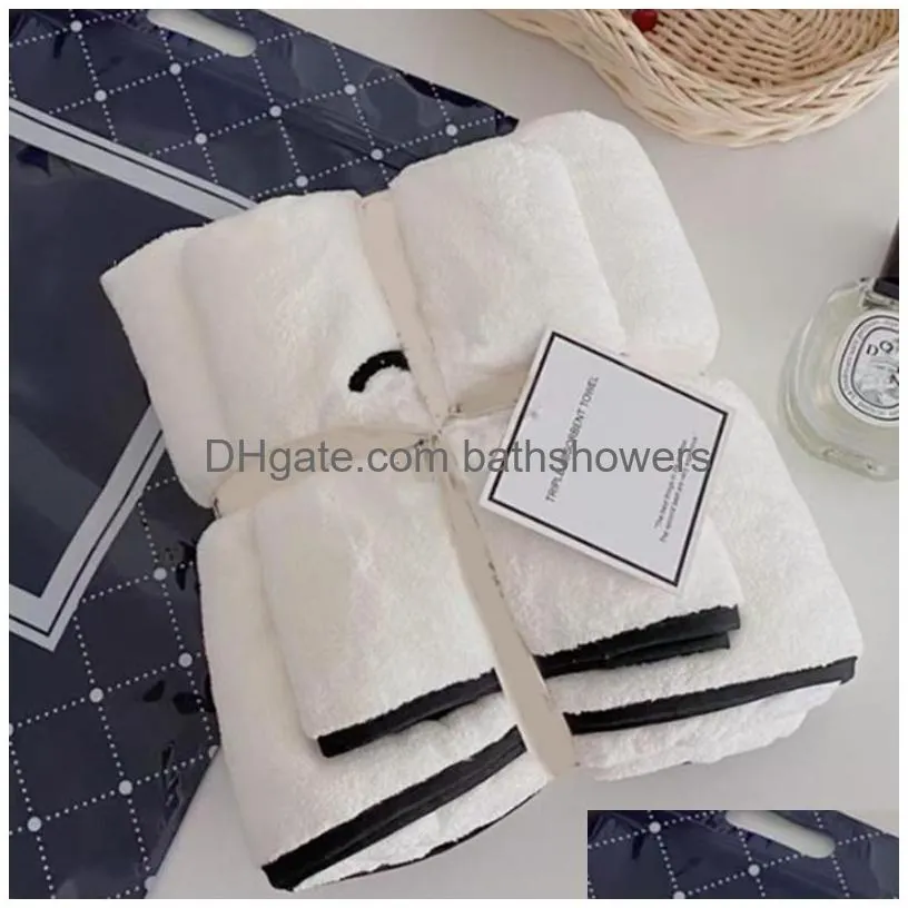designer a set pure cotton towel c luxurys designers face towel and bath towel soft wash bath home absorbent men women washcloths