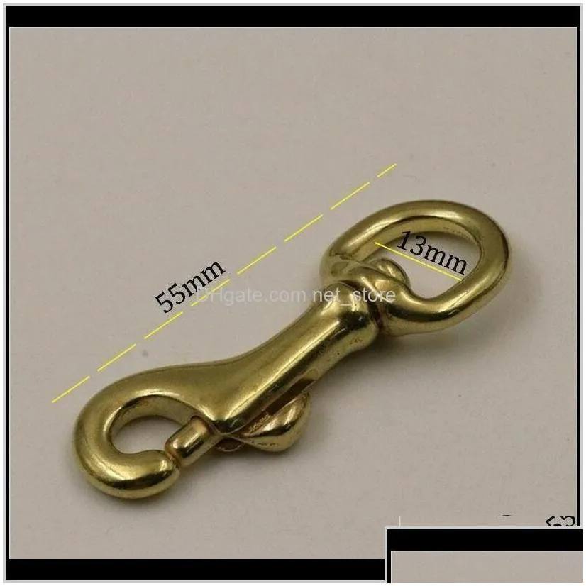 bag parts accessories 5pcs solid brass trigger swivel eye bolt snap hook webbing leather craft buckle for making bags szeie cebvo