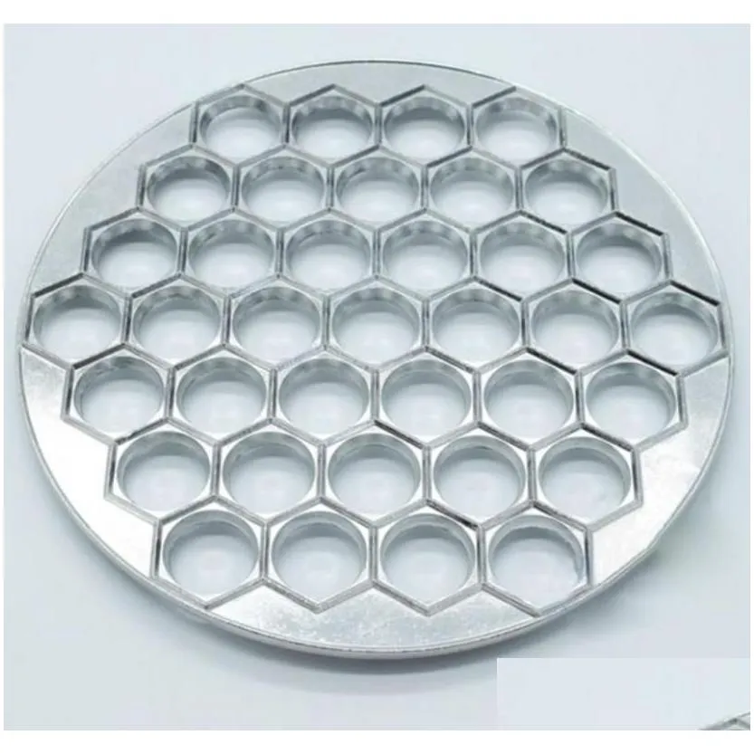 kitchenbliss pelmeni maker 37-hole metal mold cutter for perfect ravioli dumplings more.