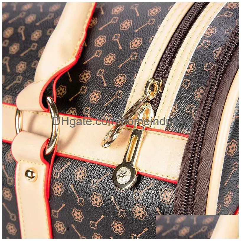 choice luxury pet carrier puppy small dog wallet cat valise sling bag waterproof premium pu leather carrying handbag for outdoor