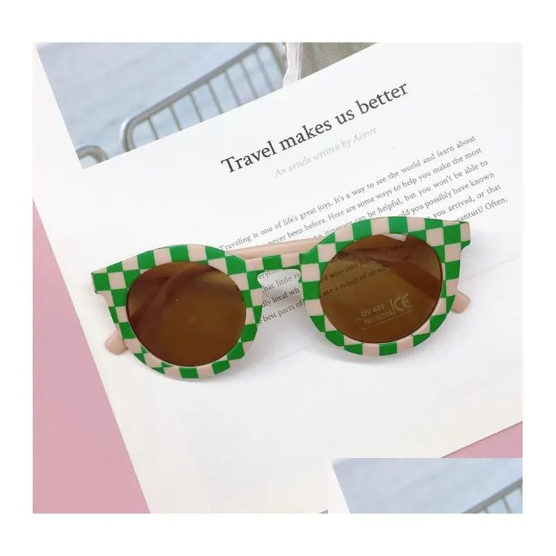 cute eyewear glasses kids sunglasses parent child frosted glasses 1-8 year old baby decorative trendy kids outdoor sunglasses