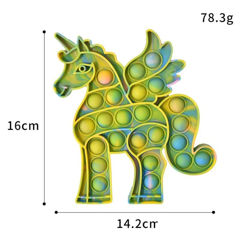 toys halloween christmas rainbow tie-dye cute flying horse stress relief school gift whole s toya08a55a47a109556933