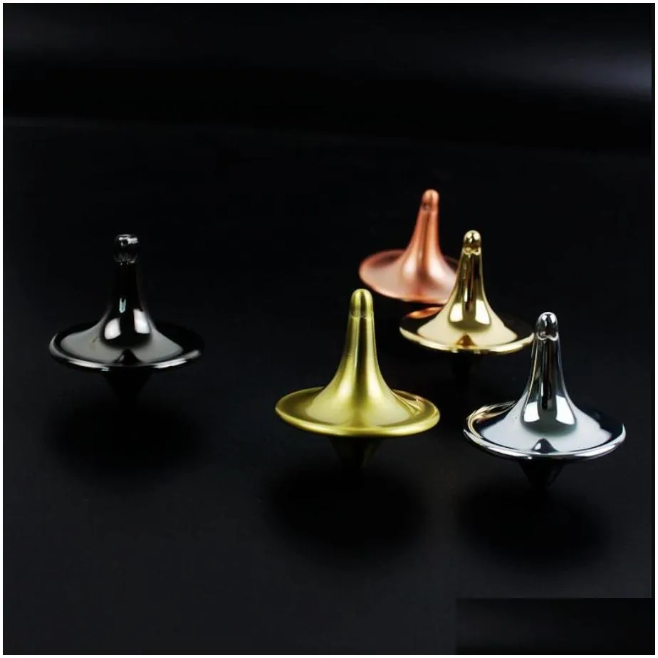 metal spinning top toys for children adult antistress gyroscope office party game favor spin top spinner gyro toy home decoration 5