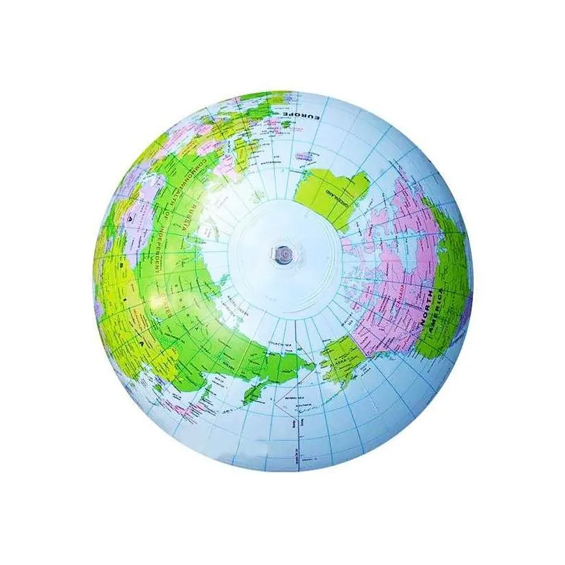 inflatable world globe educational toys for children early learning materials preschool teaching intelligence 40 cm3036225